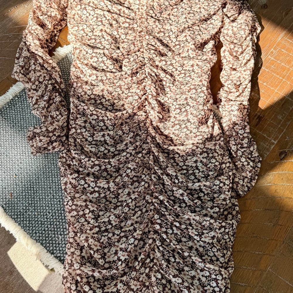 Abercrombie & Fitch Brown Mini Dress